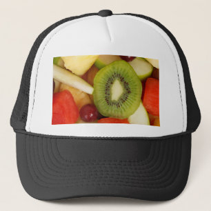 Collectie van vruchten trucker pet