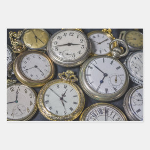 Collectie van Watches-pakpapier Inpakpapier Vel