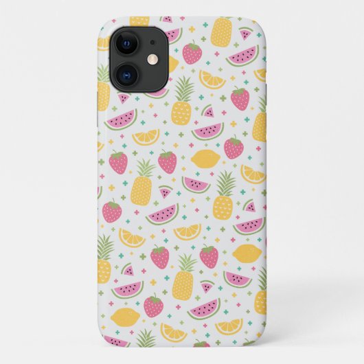 collectie van zomervruchten Case-Mate iPhone case (Achterkant)
