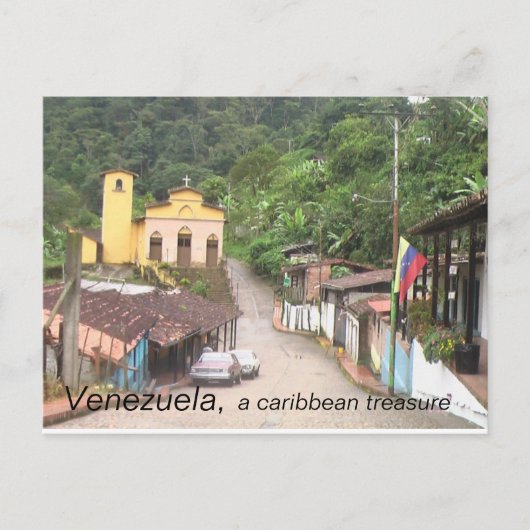 Collectie: Venezuela, een caribische schat Briefkaart (Voorkant)