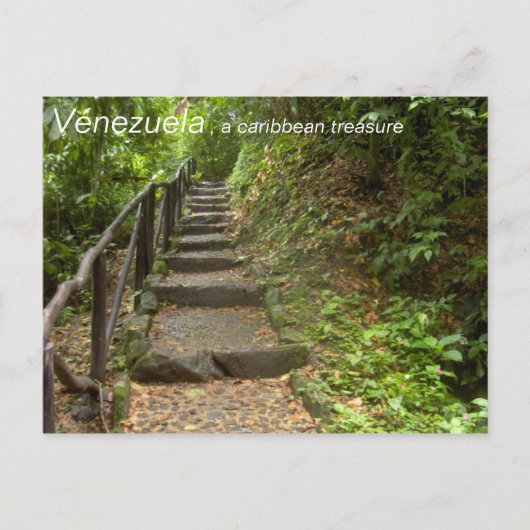 Collectie:  Venezuela, een caribische schat Briefkaart (Voorkant)