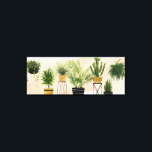 Collectie voor binnenshuis oasis canvas afdruk<br><div class="desc">Geniet van dit nieuwe ontwerp van het creatieve huisplant-collectie op een product of een behendig stuk om de wereld om je heen te verbeteren en te vergroten. Artiest: Grace Popp</div>