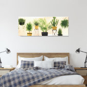 Collectie voor binnenshuis oasis canvas afdruk (Insitu (Slaapkamer))