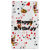 Collectie voor 'Birthday-afspeelkaarten' Klein Cadeauzakje (Voorkant)