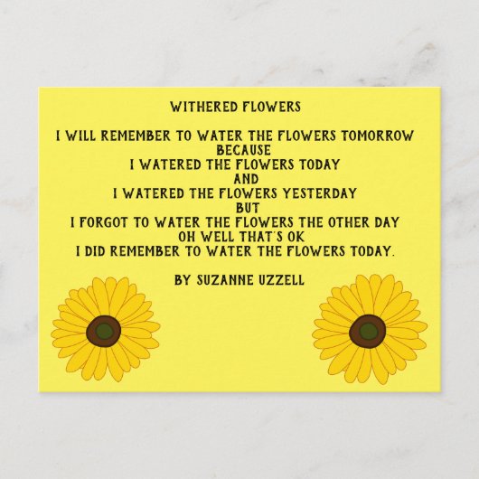 Collectie voor boekpromotie briefkaart (Voorkant)