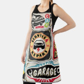 Collectie voor de reparatie- en onderhoudsremmers. schort (Insitu)