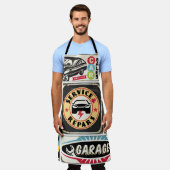 Collectie voor de reparatie- en onderhoudsremmers. schort (Gedragen)