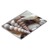 Collectie voor exotische zeeschelpen, zomerstrand notitieboek (Linkerzijde)