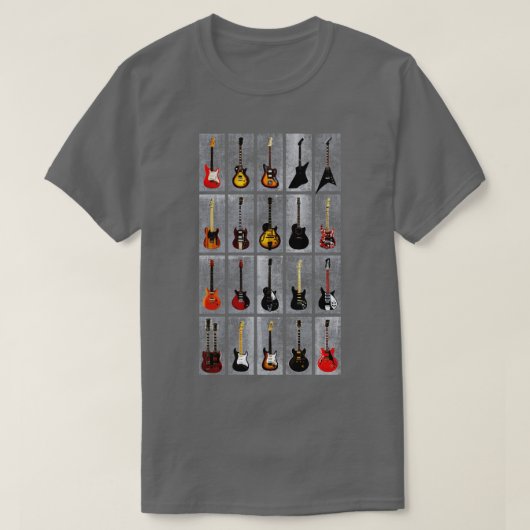 Collectie voor gitaar Legends T-shirt (Design voorkant)