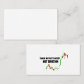 Collectie voor handel op de eerste dag visitekaartje (Voorkant / Achterkant)