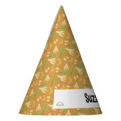 Collectie voor het mandenpatroon voor fruit - bana feesthoedjes (Links)