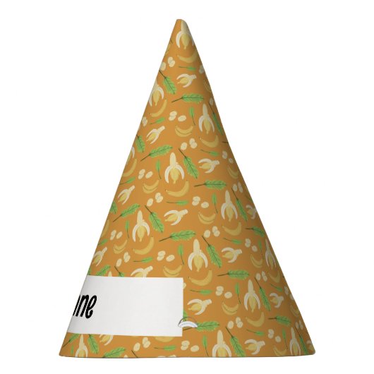 Collectie voor het mandenpatroon voor fruit - bana feesthoedjes (Rechts)