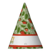 Collectie voor het mandje voor fruit - aardbeien feesthoedjes (Rechts)