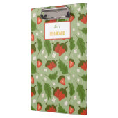 Collectie voor het mandje voor fruit - aardbeien klembord (Links)