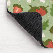 Collectie voor het mandje voor fruit - aardbeien muismat (Hoek)