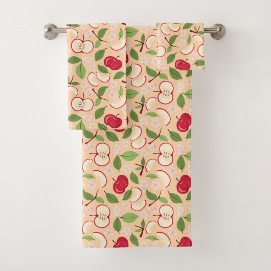 Collectie voor het mandje voor fruit - appels bad handdoek (Insitu)