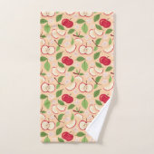 Collectie voor het mandje voor fruit - appels bad handdoek (Handdoek)