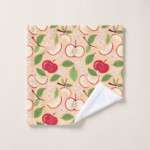 Collectie voor het mandje voor fruit - appels bad handdoek (Wasdoekje)