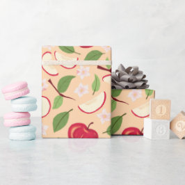 Collectie voor het mandje voor fruit - appels cadeaupapier