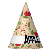 Collectie voor het mandje voor fruit - appels feesthoedjes (Links)