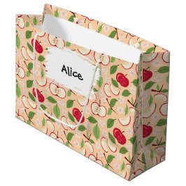 Collectie voor het mandje voor fruit - appels groot cadeauzakje