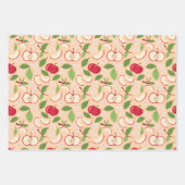 Collectie voor het mandje voor fruit - appels inpakpapier vel (Voorkant 2)