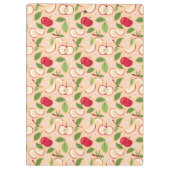 Collectie voor het mandje voor fruit - appels klembord (Achterkant)