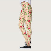 Collectie voor het mandje voor fruit - appels leggings (Links)