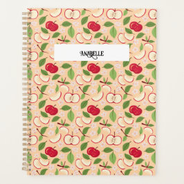 Collectie voor het mandje voor fruit - appels planner