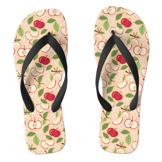 Collectie voor het mandje voor fruit - appels teenslippers (Voetbed)