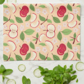 Collectie voor het mandje voor fruit - appels theedoek (Gevouwen)