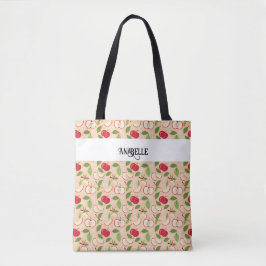 Collectie voor het mandje voor fruit - appels tote bag