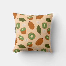 Collectie voor het mandje voor fruit - Kiwi Kussen
