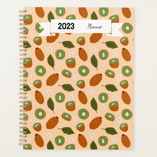 Collectie voor het mandje voor fruit - Kiwi Planner (Voorkant)