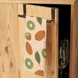 Collectie voor het mandje voor fruit - Kiwi Theedoek