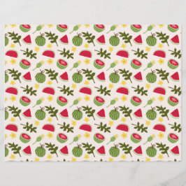 Collectie voor het mandje voor fruit - Watermeloen