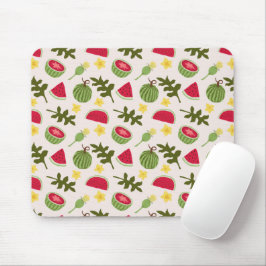 Collectie voor het mandje voor fruit - Watermeloen Muismat