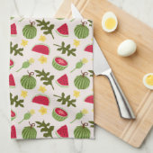 Collectie voor het mandje voor fruit - Watermeloen Theedoek (Quarter Fold)