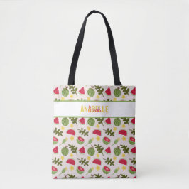 Collectie voor het mandje voor fruit - Watermeloen Tote Bag