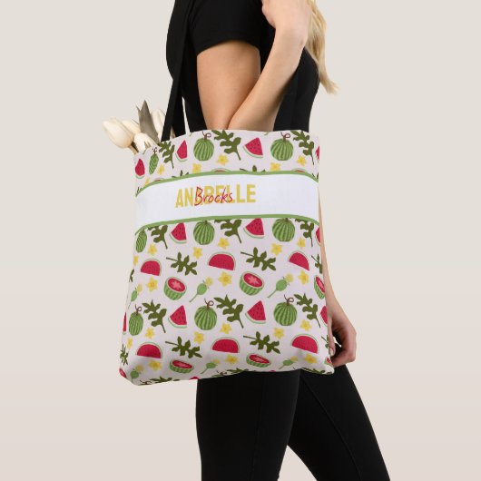 Collectie voor het mandje voor fruit - Watermeloen Tote Bag (Dichtbij)