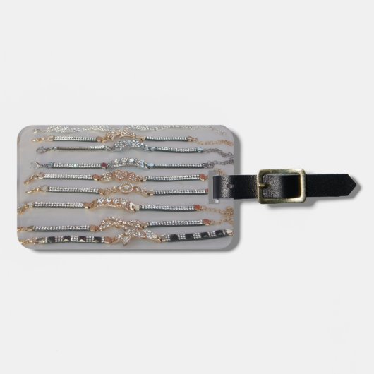 Collectie voor het ontwerp van het liefdadig Diami Bagagelabel (Voorkant horizontaal)