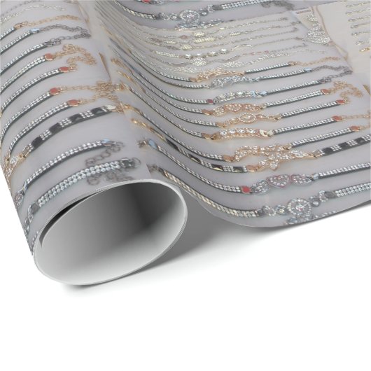 Collectie voor het ontwerp van het liefdadig Diami Cadeaupapier (Rol Hoek)