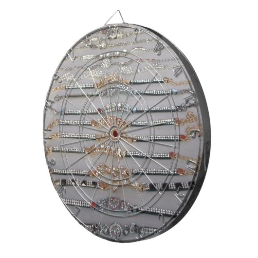 Collectie voor het ontwerp van het liefdadig Diami Dartbord (Voorkant Rechts)