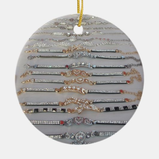 Collectie voor het ontwerp van het liefdadig Diami Keramisch Ornament (Voorkant)