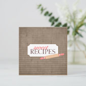 Collectie voor Kaart op basis van gezoet recept (Staand voorkant)