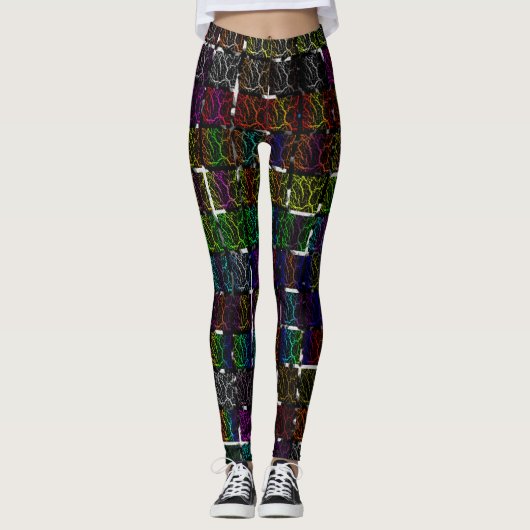 Collectie voor kabelruimte leggings (Voorkant)