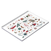 Collectie voor kerstmis notitieboek (Linkerzijde)