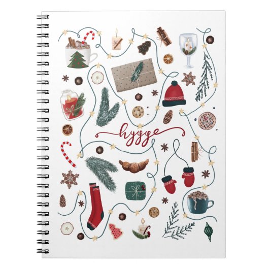 Collectie voor kerstmis notitieboek (Voorkant)