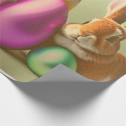 Collectie voor kleine paasbundels en eieren cadeaupapier (Hoek)