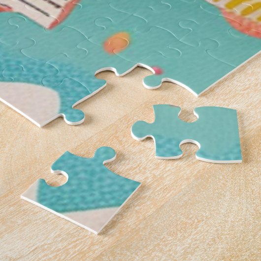  Collectie voor kunstkunst Puzzle Legpuzzel (Zijkant)